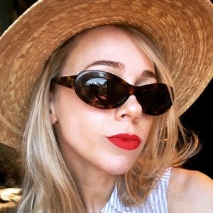 Vintage Tortoise Chanel Cat Eye Sunglasses